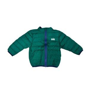REI | Jackets & Coats | Rei Coop Boys Blue Green Reversible Puffer Winter 2T